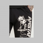 Amstaff MATA hrub&eacute; čierne p&aacute;nske Tepl&aacute;ky materi&aacute;l 80% bavlna 20% polyester